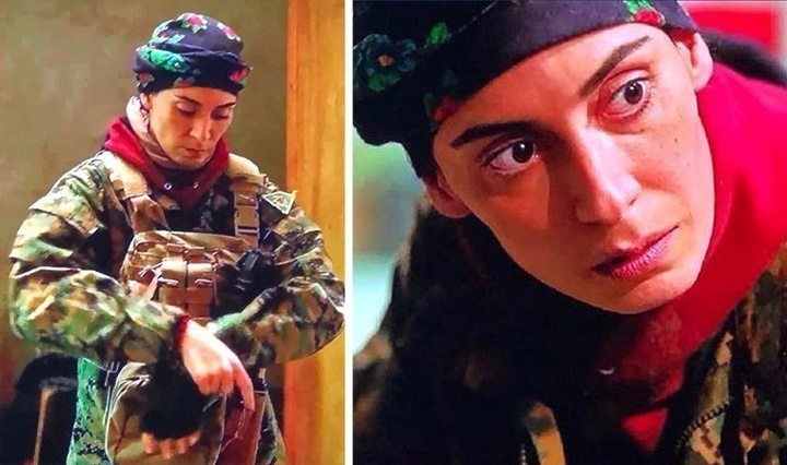 ملیسا سوزن به دلیل بازی در نقش عضو YPJ مورد بازجویی قرار گرفت