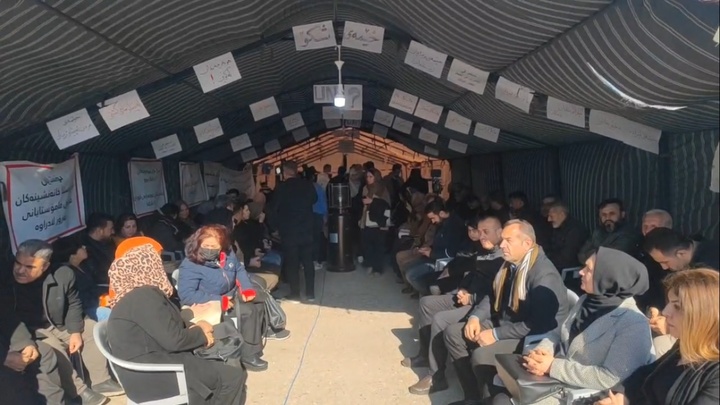 مامۆستایانی مانگرتووی سلێمانی دەنگۆی شکاندنی مانگرتن ڕەت دەکەنەوە