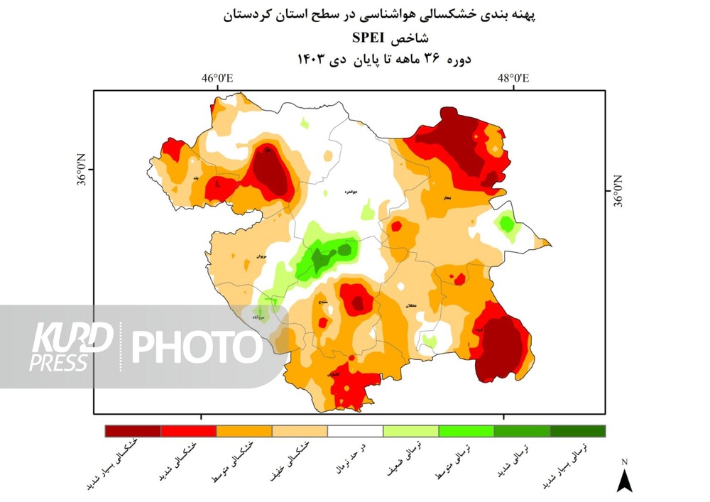 قروه و بیجار همچنان زیر چتر خشکسالی