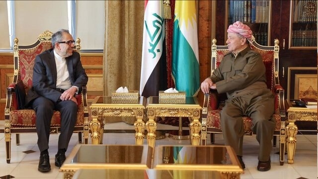 بارزانی و تەخت ڕەوانچی جەخت لە برەودان بە پەیوەندییەکان دەکەنەوە