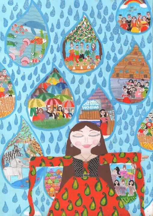 درخشش اعضای مراکز کانون آذربایجان غربی در جشنواره ی بین المللی نقاشی