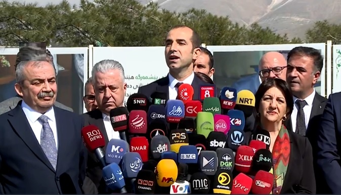 شاندی ئیمرالی لە سلێمانییەوە پەیامێکی بڵاو کردەوە