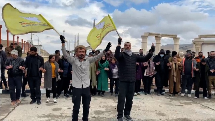 Rojava between the hammer and the anvil  Rojava between the hammer and the anvil