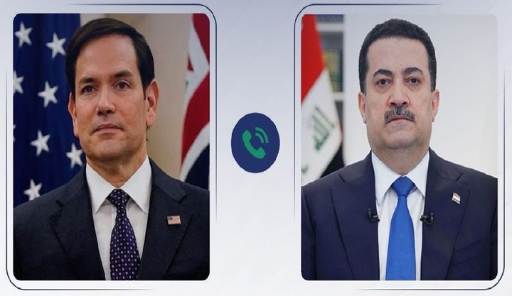 سوودانی و ڕوبیۆ باس لە هاوبەشیی ستراتیجی نێوان ئەمریکا و عێراق دەکەن