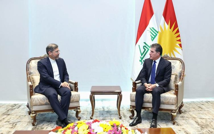 Kurdistan Region President, Iran's Deputy FM emphasis on dialogue amidst regional tensions 