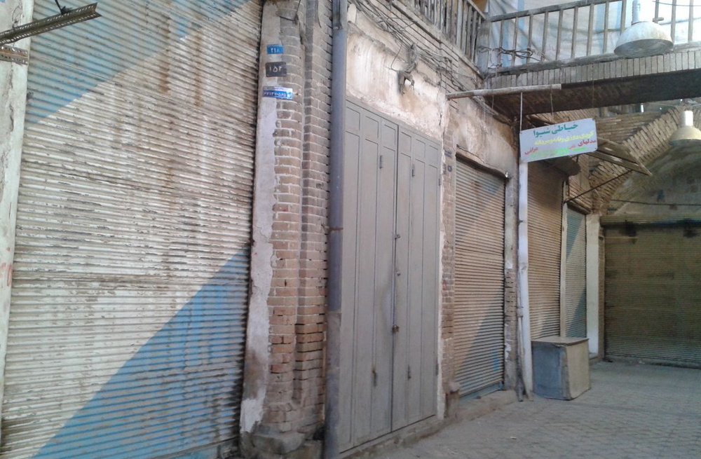 قدیمیترین پاساژ کرمانشاه در حال ویرانی است / نصرت طاهرپور