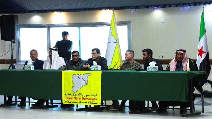 ئامادەین بۆ تێکەڵ کردنی دامودەزگاکانی ئیدارەی خۆسەر لەگەڵ دەوڵەتی سووریا