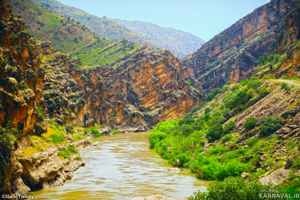 دره‌شهر زیبا و باستانی، نگین گردشگری غرب ایران