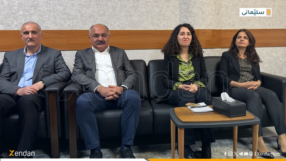 هیئتی از دمپارتی و DBP در سلیمانیه؛ دیدار با جنبش تغییر (جناح کردسات)
