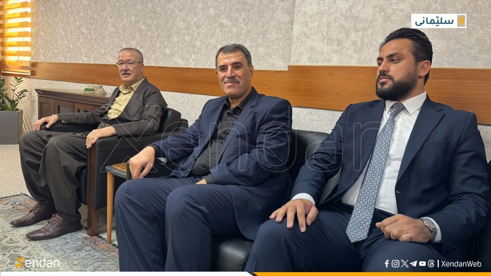 هیئتی از دمپارتی و DBP در سلیمانیه؛ دیدار با جنبش تغییر (جناح کردسات)