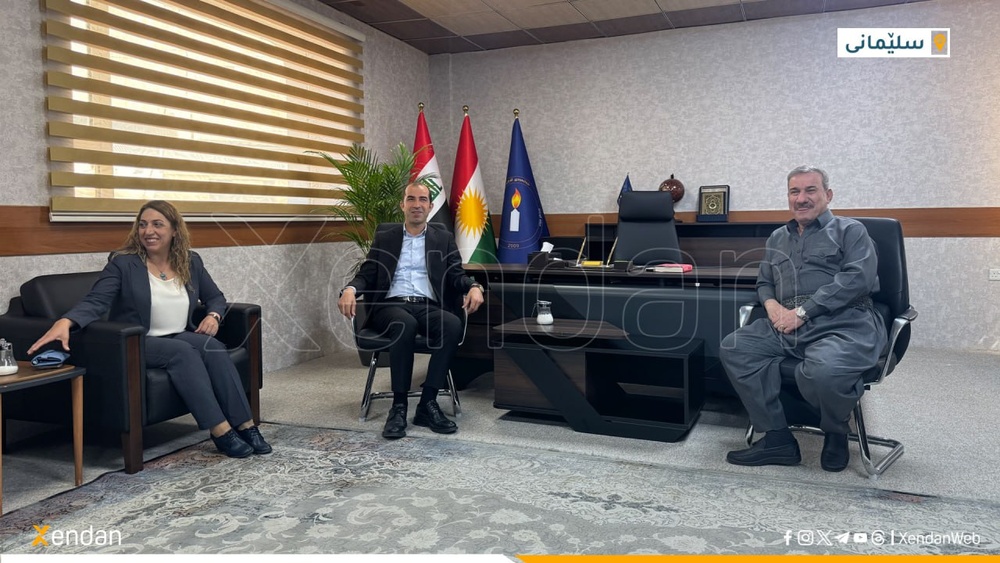 هیئتی از دمپارتی و DBP در سلیمانیه؛ دیدار با جنبش تغییر (جناح کردسات)