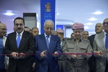 افتتاح هفدهمین نمایشگاه بین المللی کتاب در اربیل