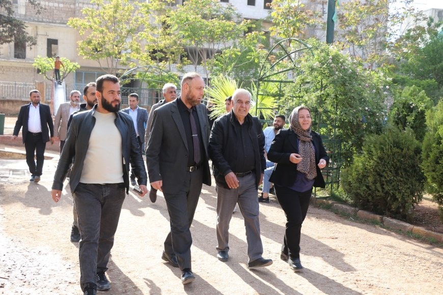 دیدار و گفتگوی معاون استاندار حلب با نمایندگان محلات شیخ مقصود و اشرفیه حلب