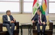 جێگری وەزیری دەرەوەی ئێران لەگەڵ سەرۆک وەزیرانی هەرێم کۆ بوویەوە