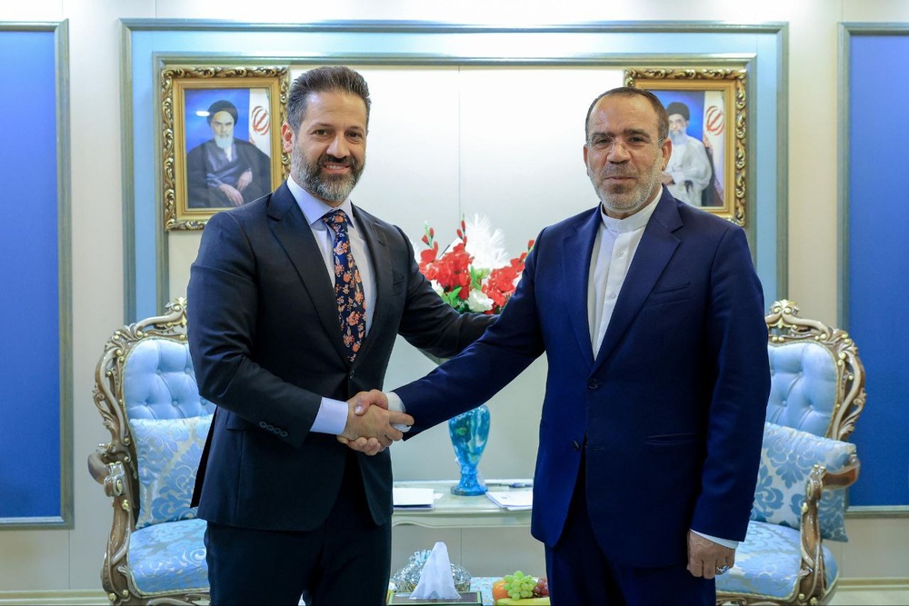 قباد طالبانی با سرکنسول ایران در اربیل دیدار کرد