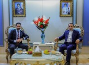 قوباد تاڵەبانی و کۆنسووڵی گشتیی ئێران لە هەولێر کۆ بوونەوە