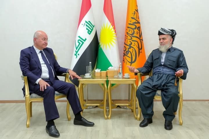 بارودۆخی هەرێمی کوردستان؛ پرسی سەرەکی کۆبوونەوەی بەرهەم ساڵح لەگەڵ بارزانی و باپیر