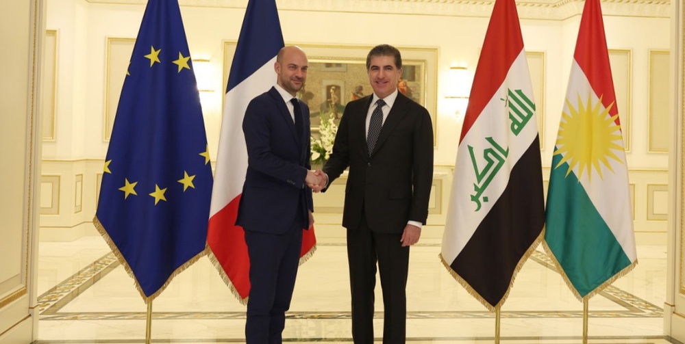 دیدارهای وزیر خارجه فرانسه با مقامات اقلیم کردستان در اربیل
