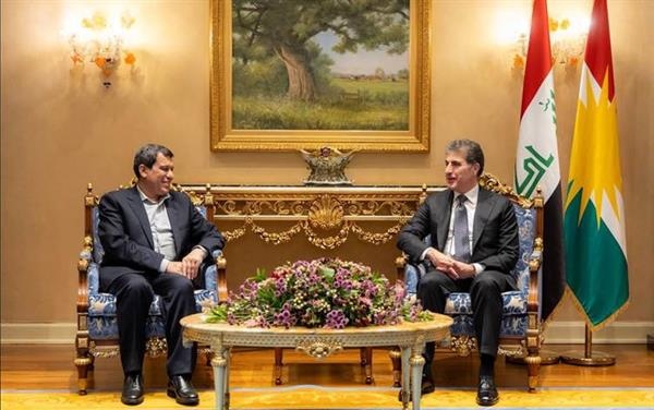 عەبدی و بارزانی جەخت لە بەشداریی هەموو پێکهاتەکانی سووریە لە بەڕێوبردای وڵات دەکەن