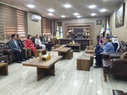 دیدار هیئتی بلندپایه از دم پارتی و DBP با مقامات مدیریت خودگردان