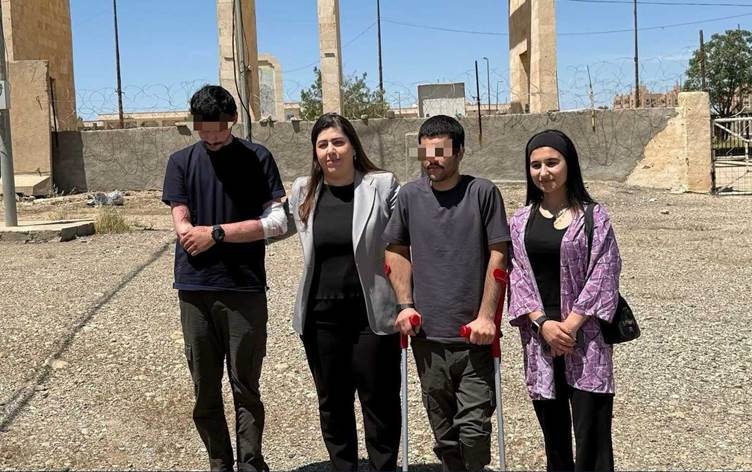 پاش ۱۰ ساڵ، دوو گەنجی ئێزدی ڕادەستی بنەماڵەکەیان کرانەوە