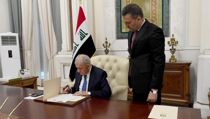 سەرۆک کۆماری عێراق یاسای بەپارێزگابوونی هەڵەبجە واژۆ کرد