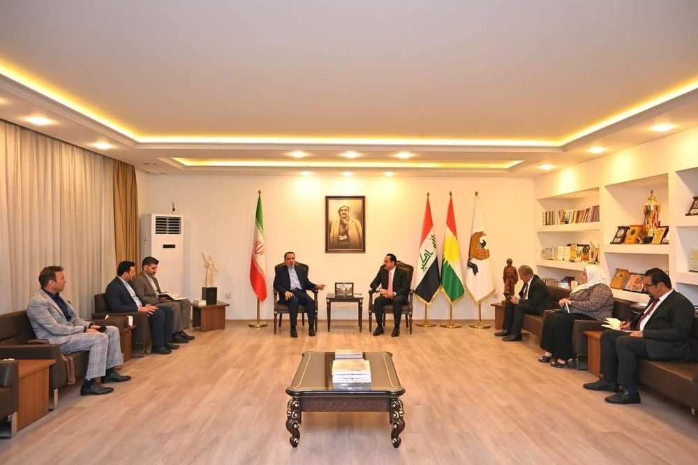 سرکنسول ایران با استاندار اربیل دیدار کرد