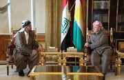 بارزانی و قەرەداخی داویین گۆڕانکارییەکانی ناوچەکە تاوتوێ دەکەن
