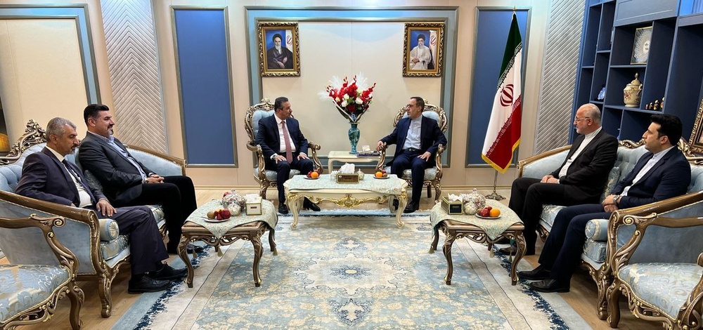 استاندار سلیمانیه با سرکنسول ایران در اربیل دیدار کرد