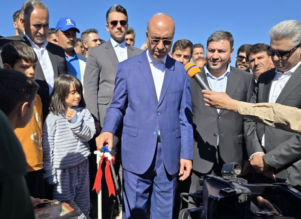 مجتمع آبرسانی هفت‌آشیان کوزران افتتاح شد