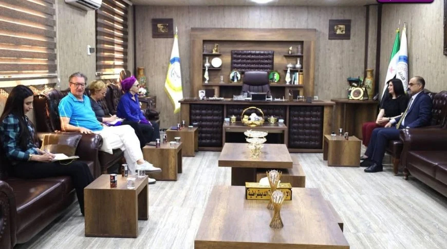 High-level delegation from France visits northern Syria self-administration
