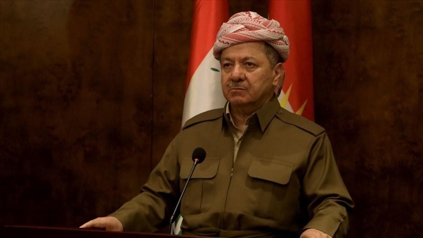 مسعود بارزانی: از موفقیت روند صلح در ترکیه کاملاً حمایت می‌کنیم