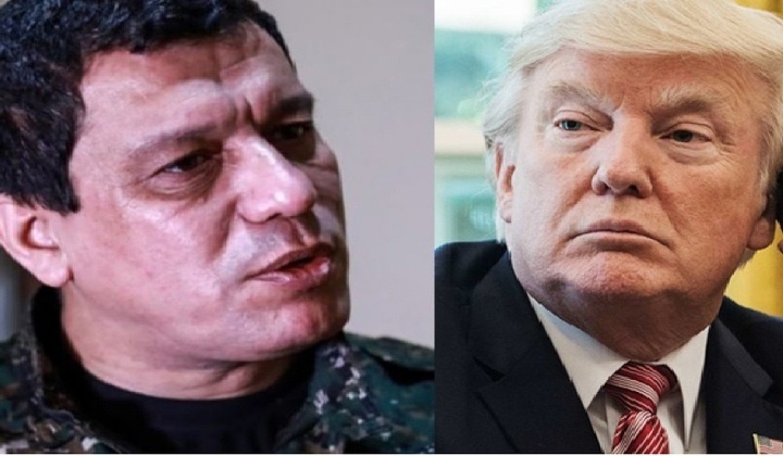 مەزڵووم کۆبانی سوپاسی ترەمپ دەکات