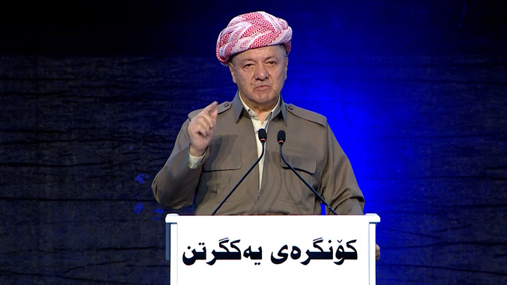 مسعود بارزانی: تعامل بغداد با اقلیم کردستان فدرالی نیست