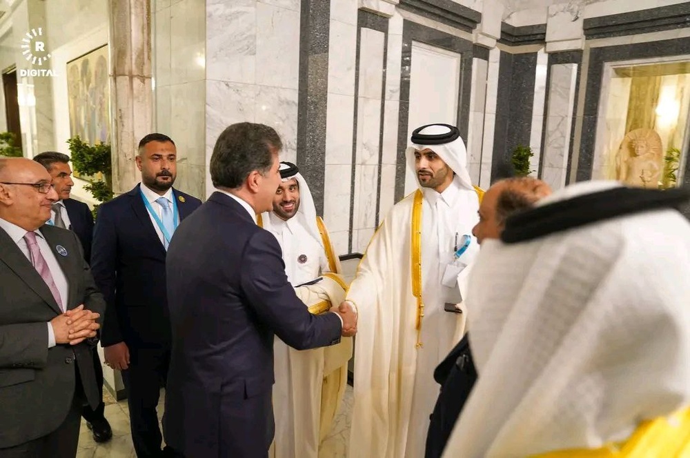 دیدارهای نچیروان بارزانی با سران اجلاس کشورهای عربی پیش از سفر به تهران