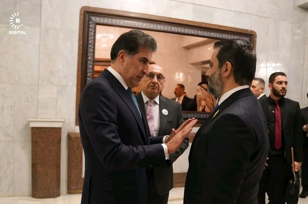 دیدارهای نچیروان بارزانی با سران اجلاس کشورهای عربی پیش از سفر به تهران