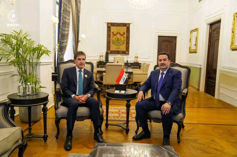 دیدارهای نچیروان بارزانی با سران اجلاس کشورهای عربی پیش از سفر به تهران