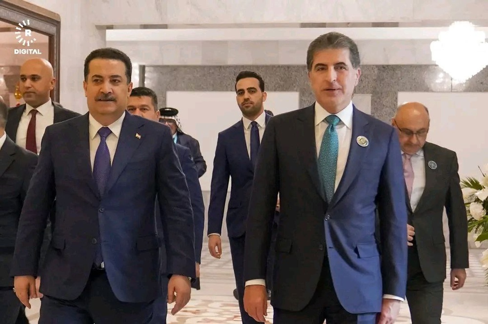 دیدارهای نچیروان بارزانی با سران اجلاس کشورهای عربی پیش از سفر به تهران