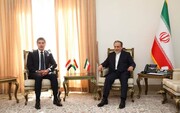 بارزانی و عێراقچی جەخت لە پەرەپێدانی پەیوەندییەکانی ئێران و هەرێم دەکەنەوە