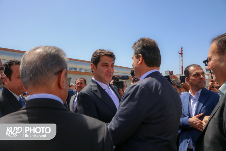 ورود استانداران اقلیم کردستان به سنندج