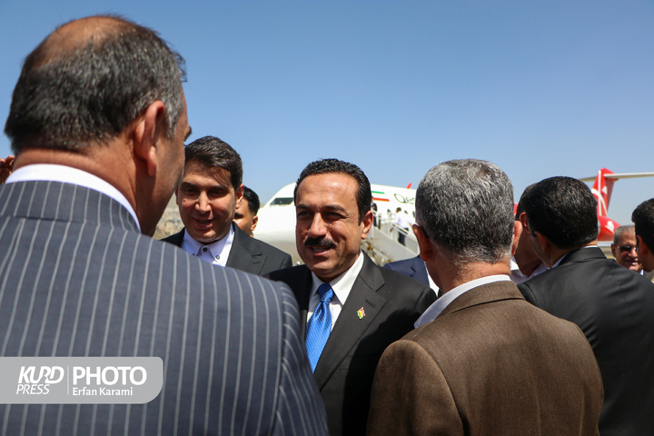 ورود استانداران اقلیم کردستان به سنندج