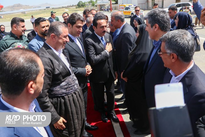 ورود استانداران اقلیم کردستان به سنندج