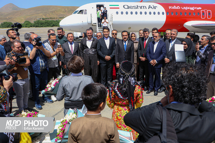 ورود استانداران اقلیم کردستان به سنندج