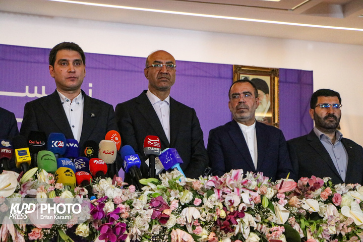 مراسم امضای تفاهم نامه و نشست خبری استانداران استانهای هم مرز / عکاس : عرفان کرمی
