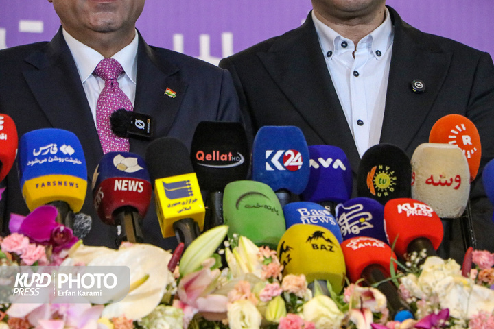 مراسم امضای تفاهم نامه و نشست خبری استانداران استانهای هم مرز / عکاس : عرفان کرمی