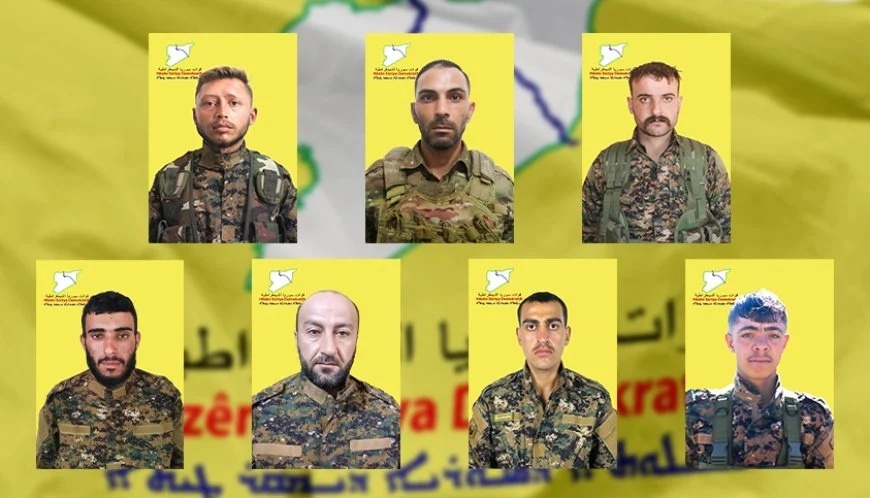 SDF مشخصات ۷ عضو جان‌باخته خود را اعلام کرد