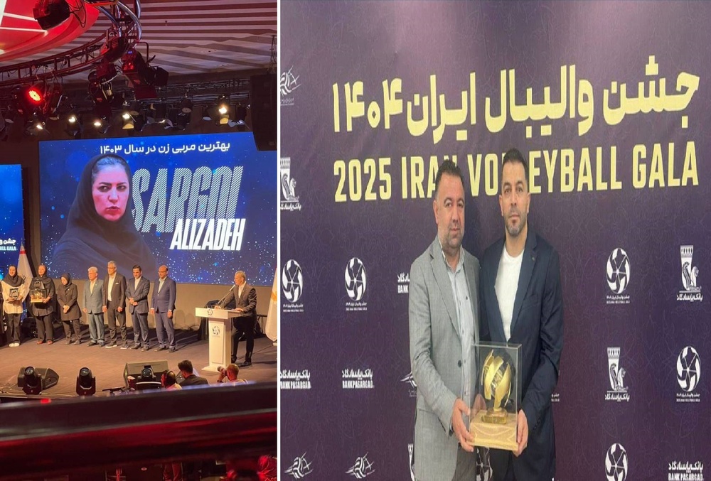 ٢ مربی ارومیه ای و مهابادی جز برترین های والیبال ایران شدند