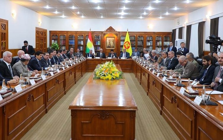 لەسەر بانگهێشتی پارتی لایەنە سیاسییەکانی هەرێم لە پیرمام کۆ بوونەوە