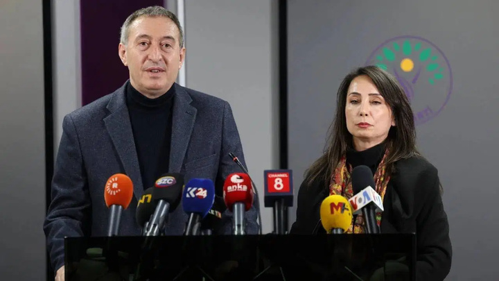 Nechirvan Barzani, DEM Party co-leader discuss Turkey-PKK peace  Nechirvan Barzani, DEM Party co-leader discuss Turkey-PKK peace