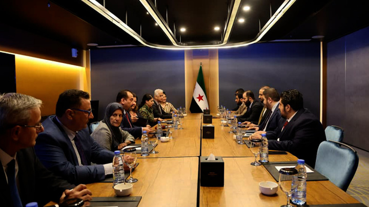 شاندی کورد و حکوومەتی کاتیی سووریا لەسەر چوار تەوەری سەرەکی ڕێککەوتن